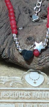 Preview: Halskette Black Love Detailansicht 1